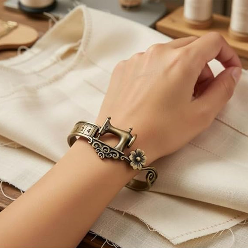 Sewing Machine Themed Bracelet
