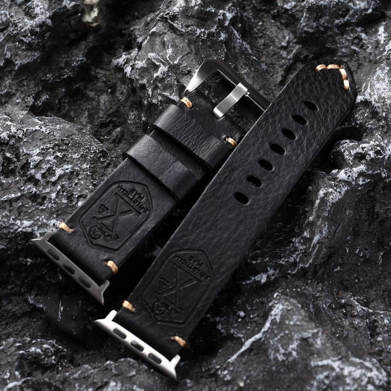 Handmade Vintage Leather Apple Watch Band