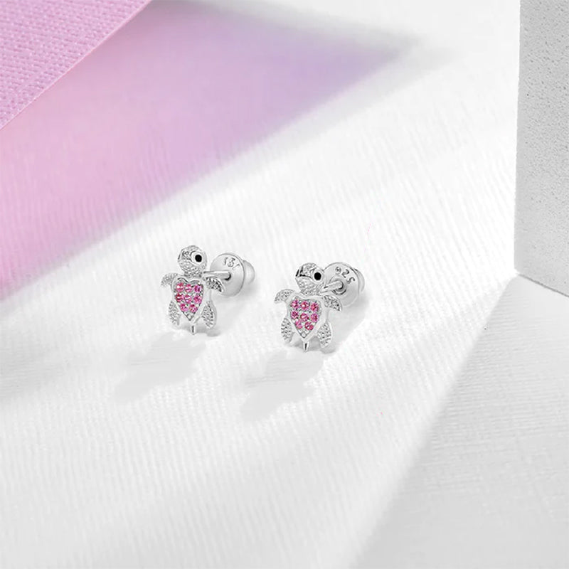 Adorable Turtle Girl Earrings