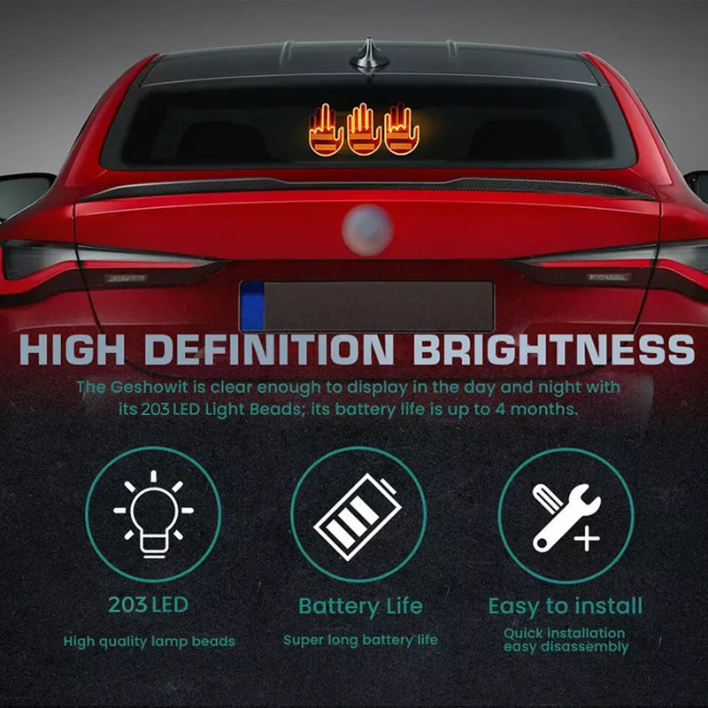 Car Gesture Light