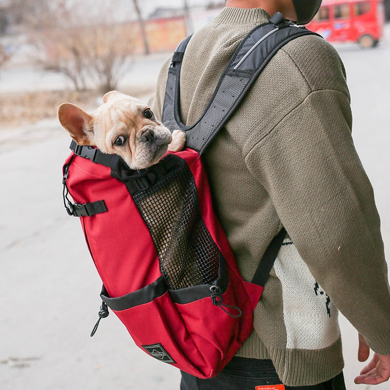 Breathable Travel Backpack For Pet Dog And Cat