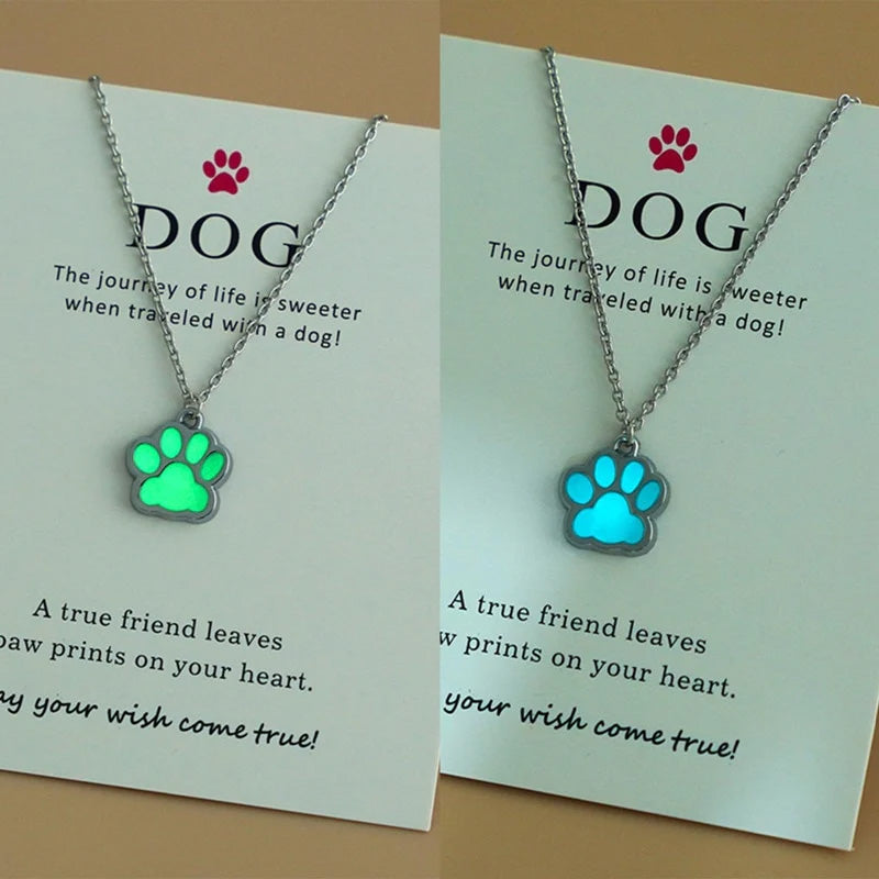 Dog Paw Necklace