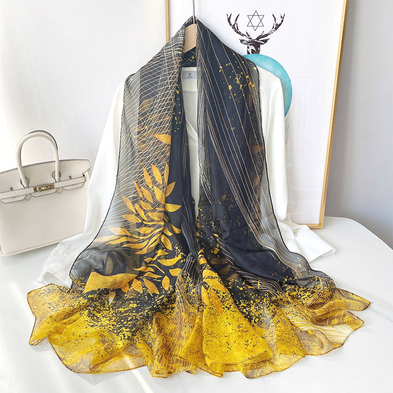 Soft Veil Clouds Late Summer Shawl