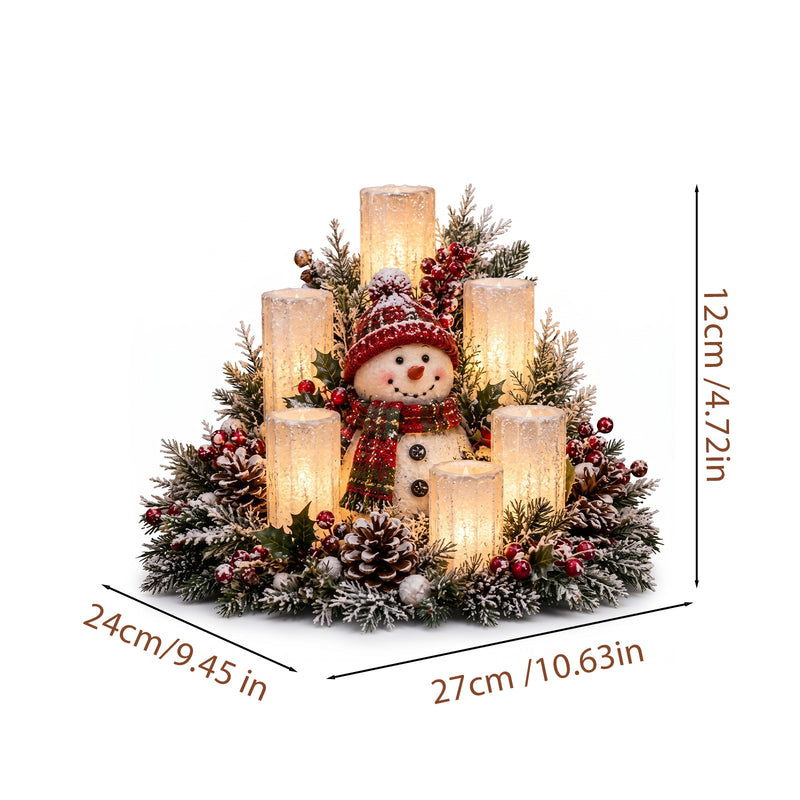 Christmas Candle Holder Ornament