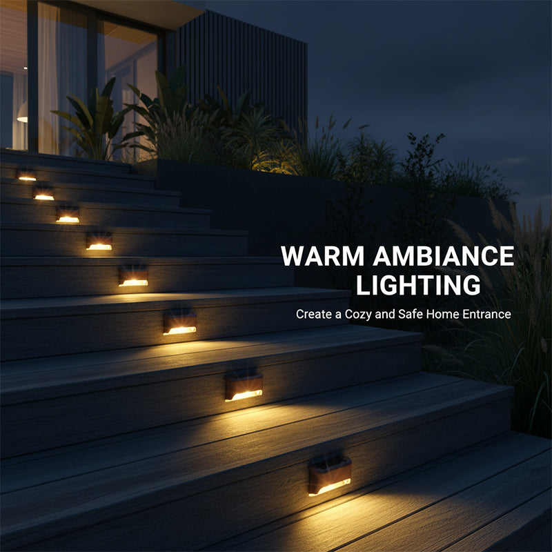 LED solar stair light