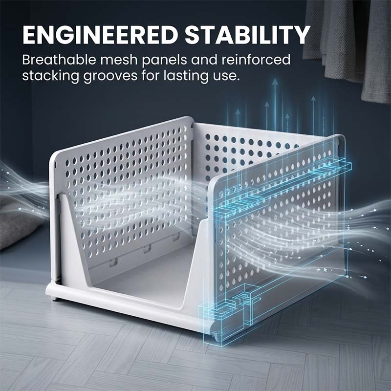 Foldable Drawer Storage Organizer