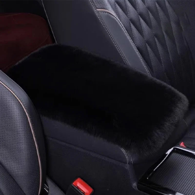 Plush Cover For Car Center Armrest
