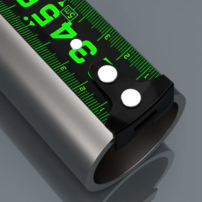 Fluorescent steel tape measure