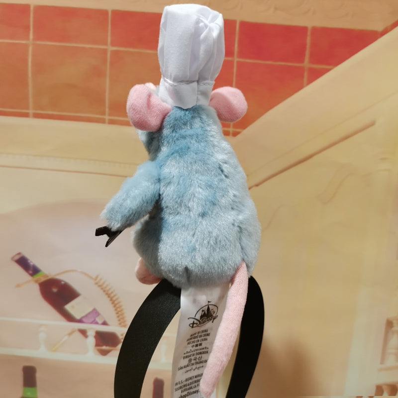 🐭Chef Ratatouille Hairband Plush