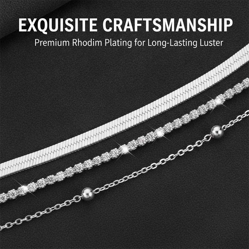 Sterling Silver Ankle Bracelets