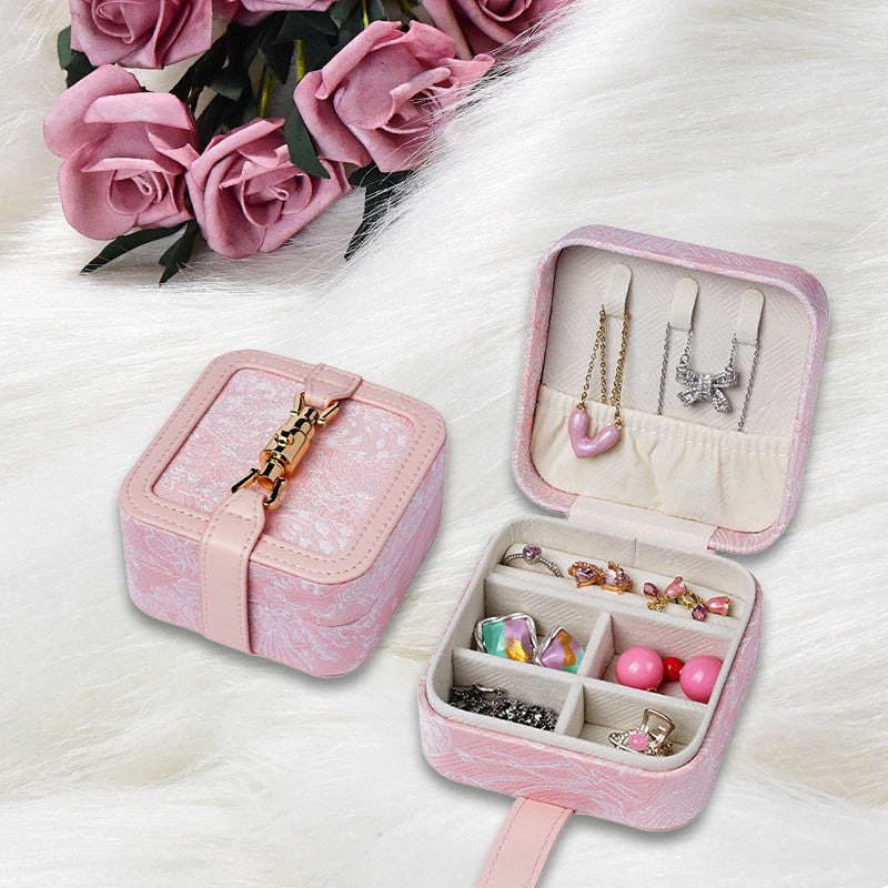 Vintage Jacquard Jewellery Box