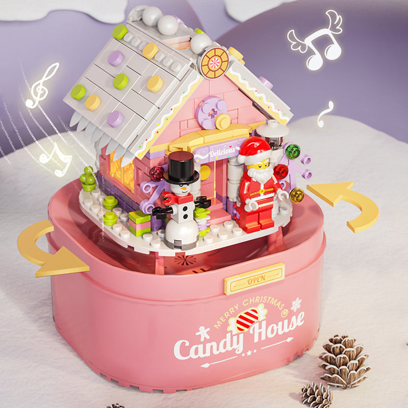 Snowy Christmas Music Box