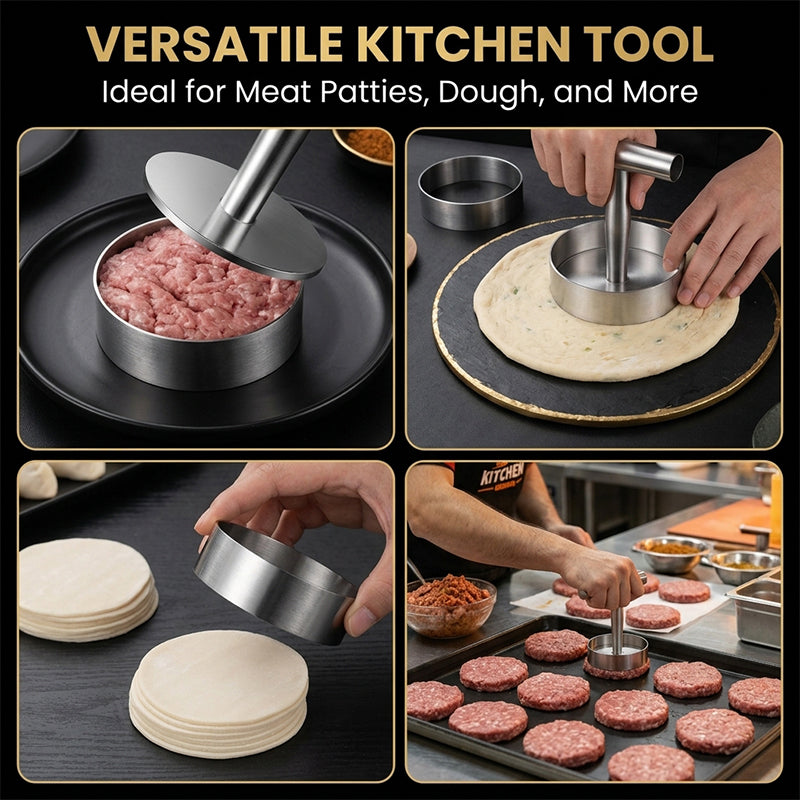 Premium Stainless Steel Patty Press
