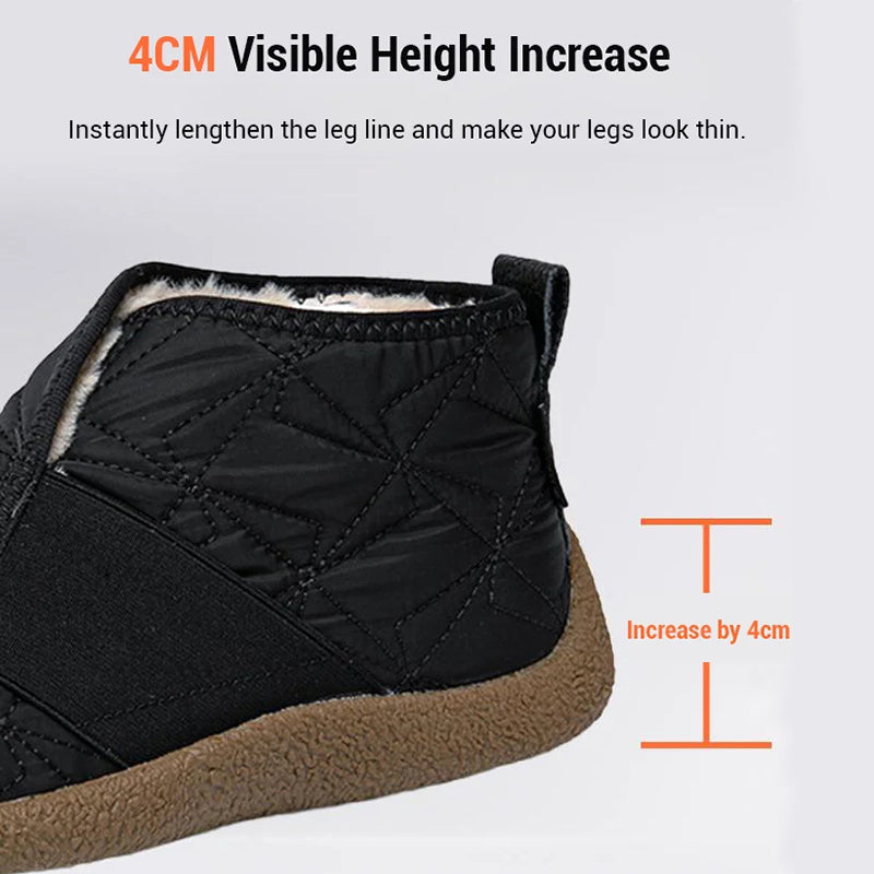 Thickened fleece snow boots