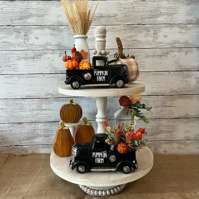 Spring Summer Large Rustic Farmhouse Truck