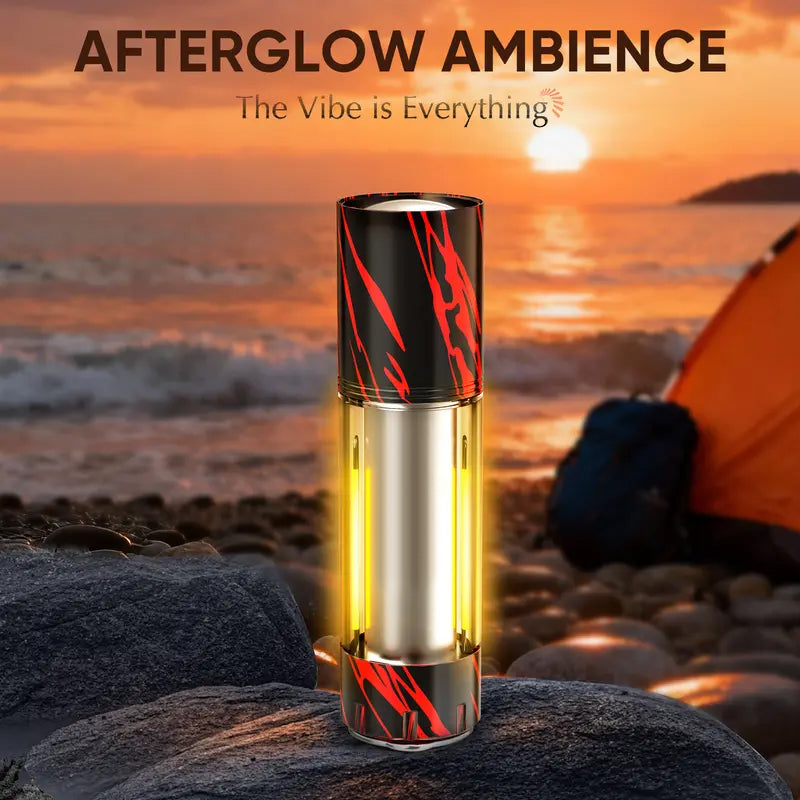 White Laser Zoom Flashlight
