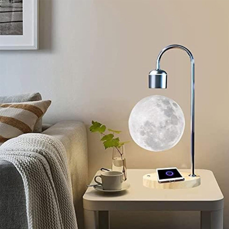 Suspended Moon Lamp