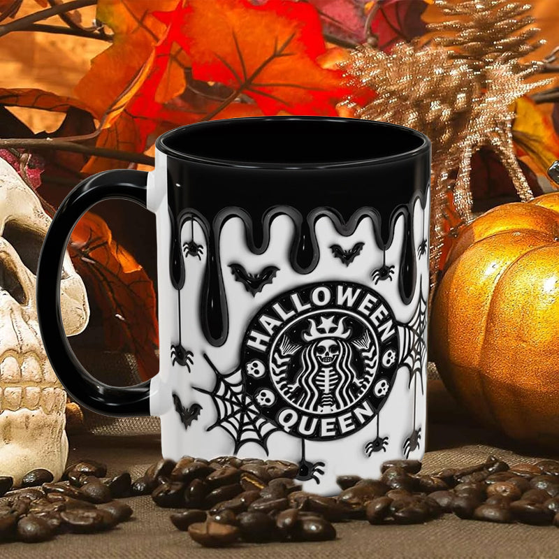 Halloween Queen 3D Inflated Coffee Mug