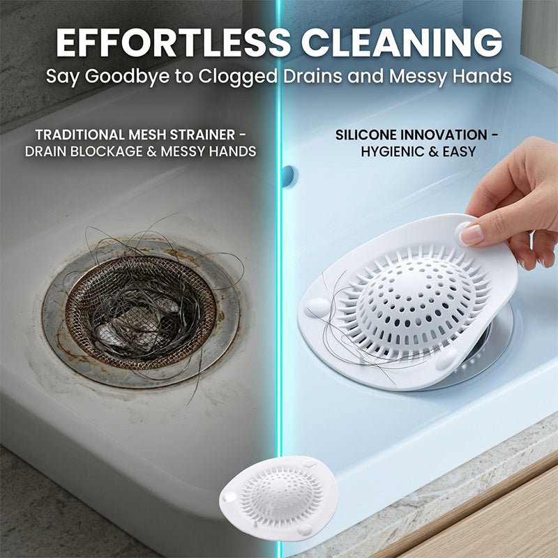 Silicone Hair Catcher Drain Cover