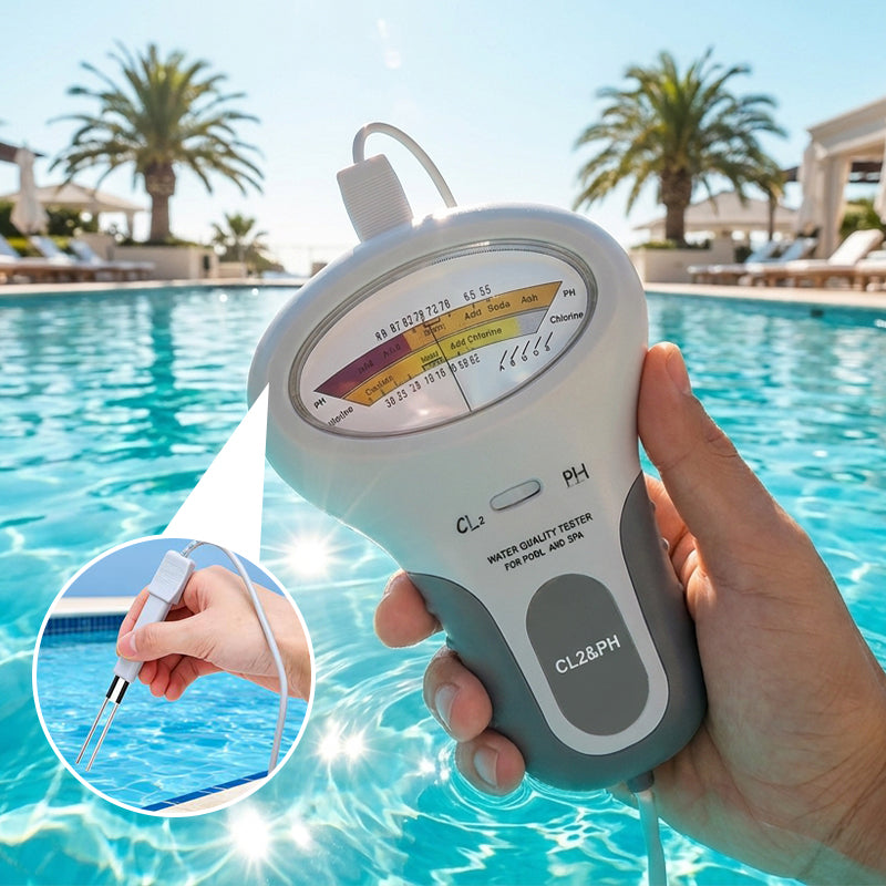 PH & Cl2 Chlorine Tester
