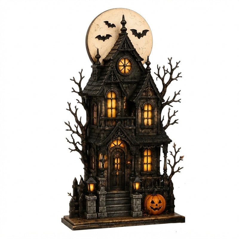Haunted House Figurine