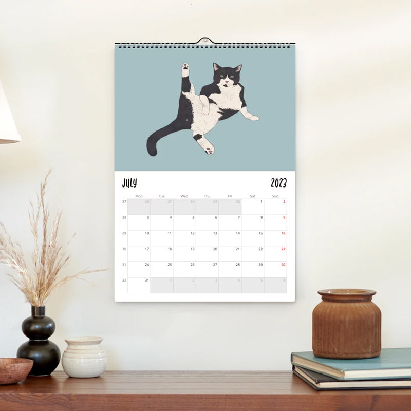 Cat Wall Calendar