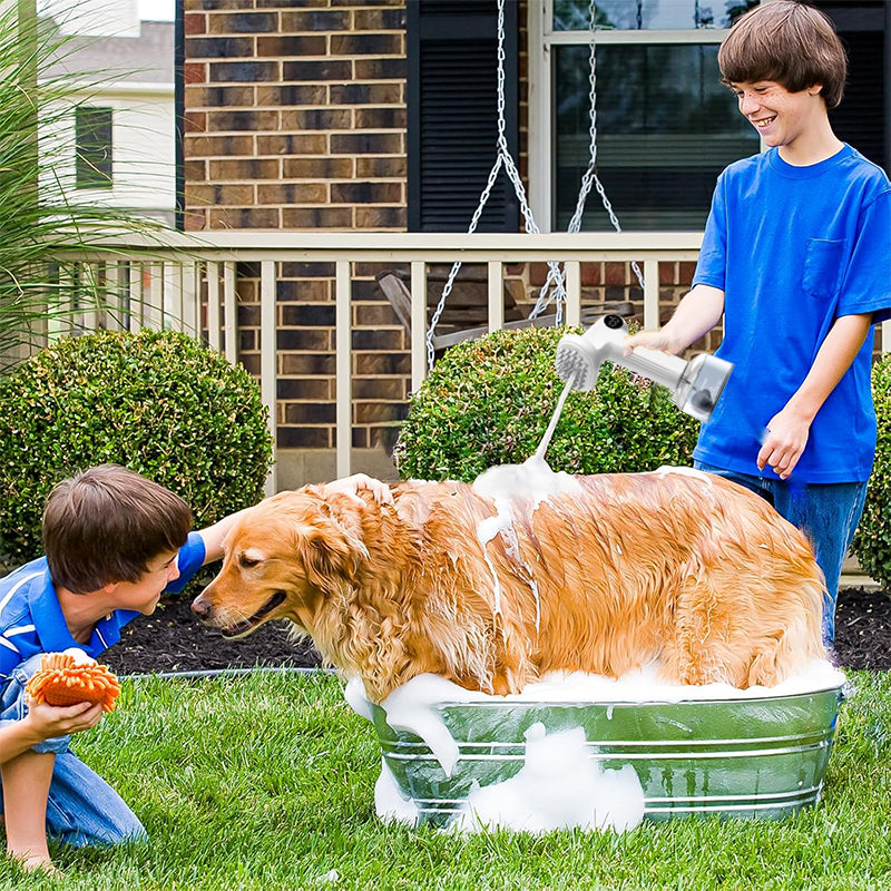 Pet bath bubble machine