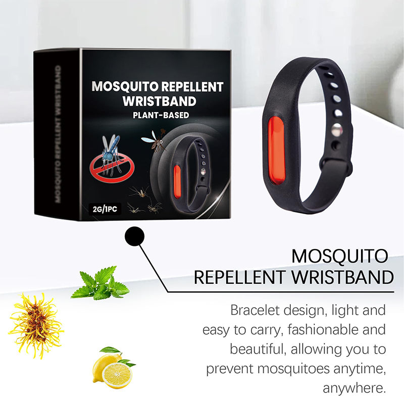 Portable Silicone Mosquito Repellent Bracelet