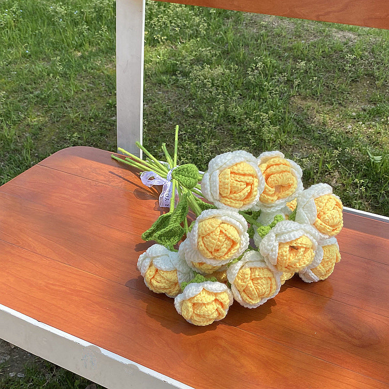 Crochet Flowers Bouquet