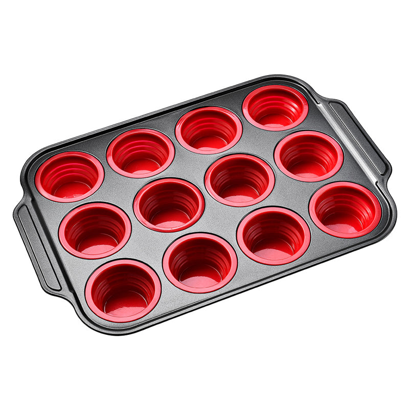 Press-type Silicone Muffin Pans