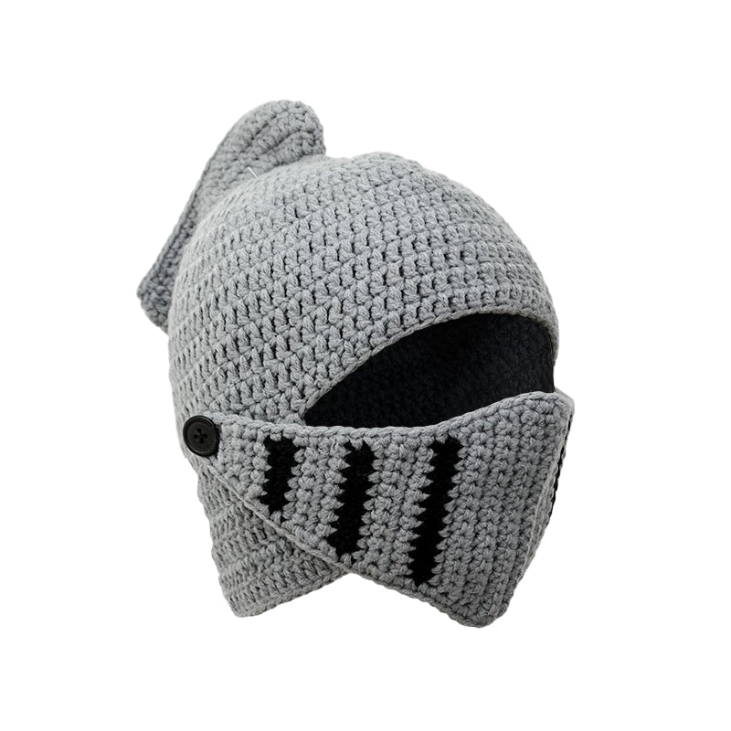 Hand-knitted Knight Hat