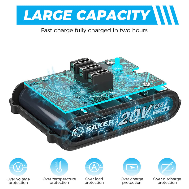 Electric Cordless Chainsaw for Tree Branches
