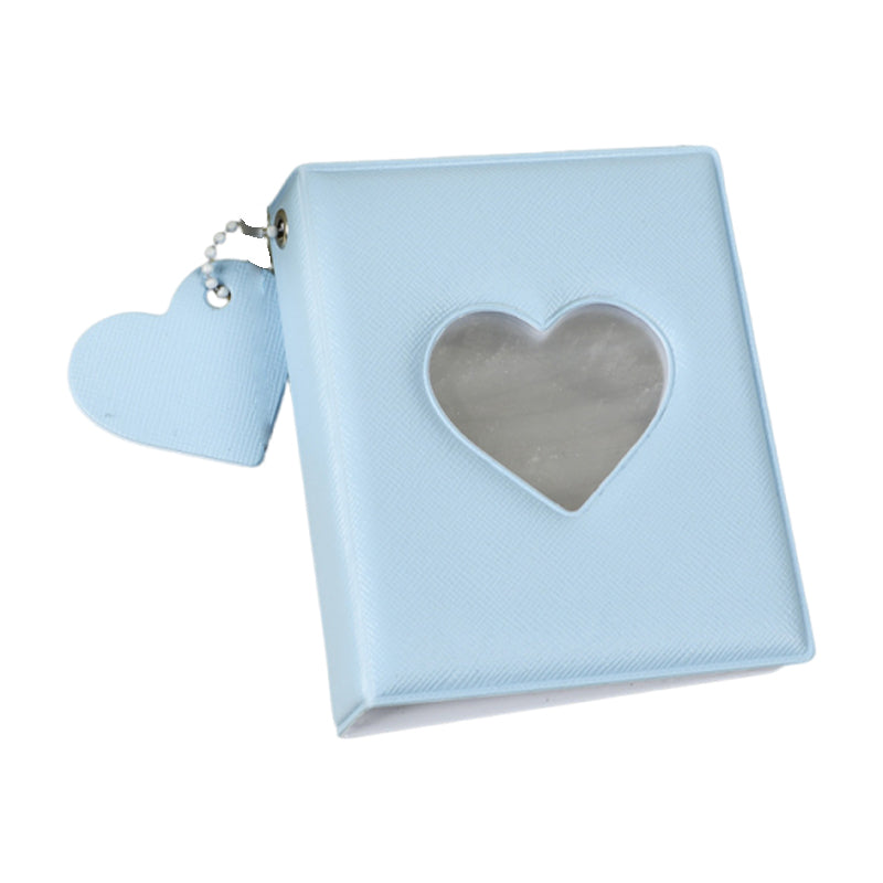 Heart-Shaped Mini Photo Album