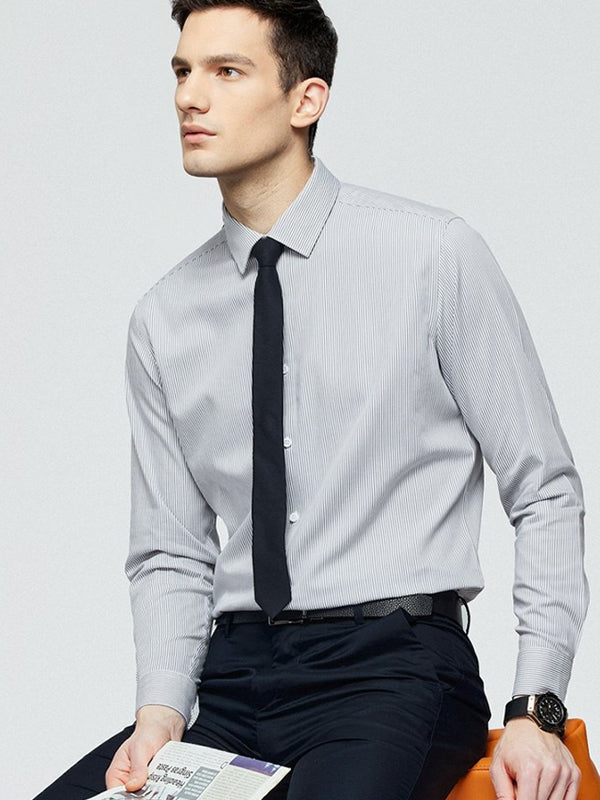 New Pure Cotton Business Shirt