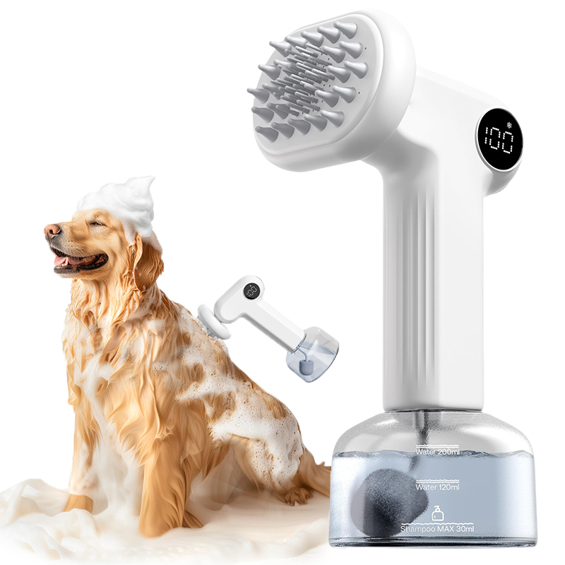 Pet bath bubble machine