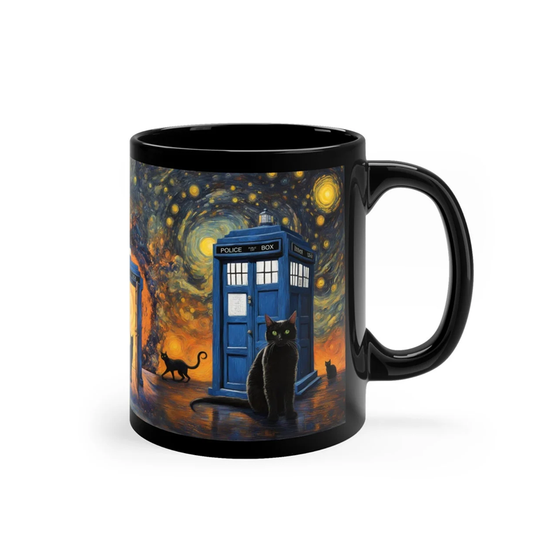 Doctor Inspired Tardis Mug