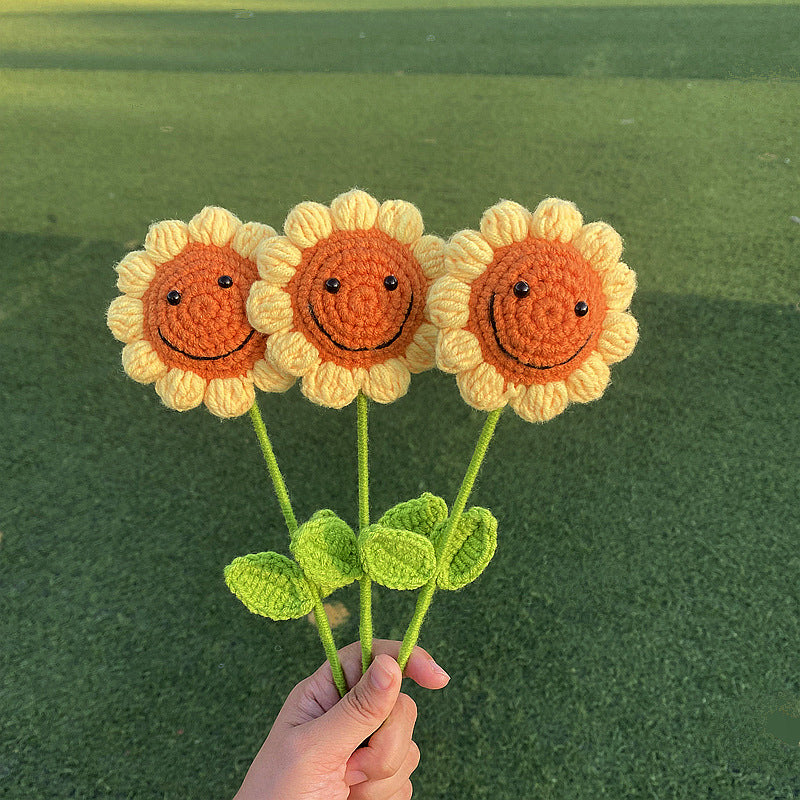 Crochet Flowers Bouquet