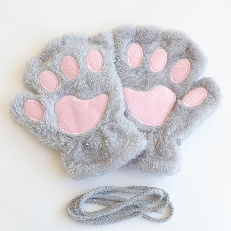 Half Finger Cat Claw Gloves