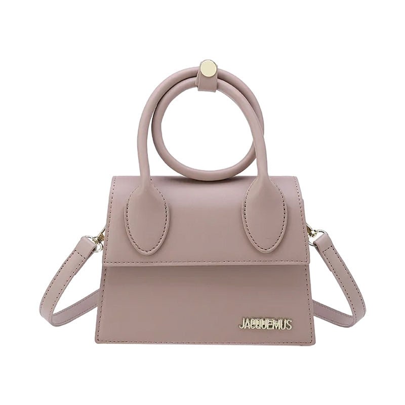 Stylized Flap Handbag