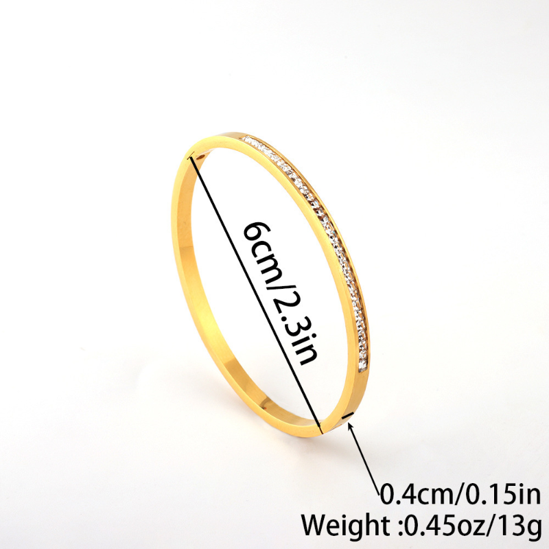 Stainless Steel Versatile Delicate Bangles