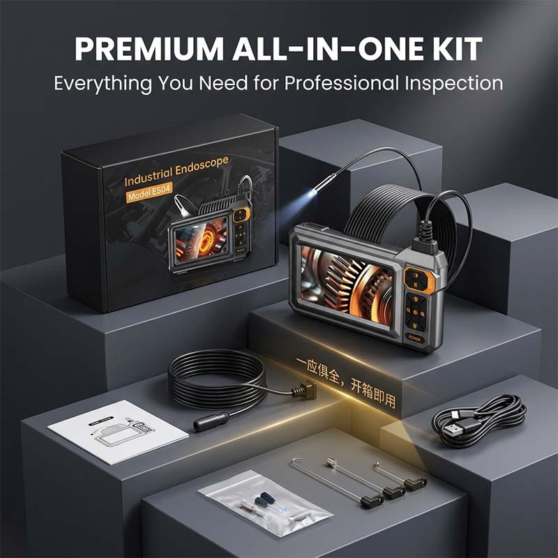 Endoscope Camera with Light