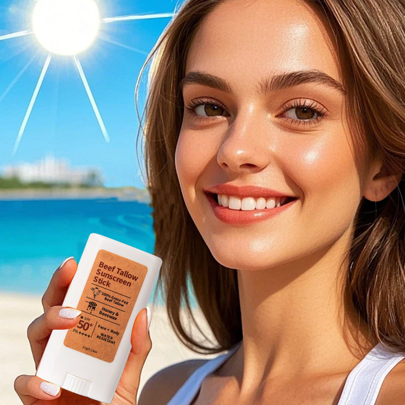Beef Tallow Sunscreen Organic Stick