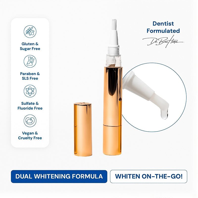 Whitening Pen for Stain Removal & Whiter Teeth