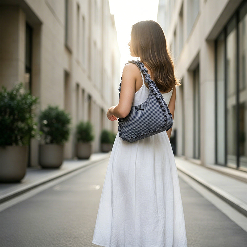 Polka Dot Bow Bag