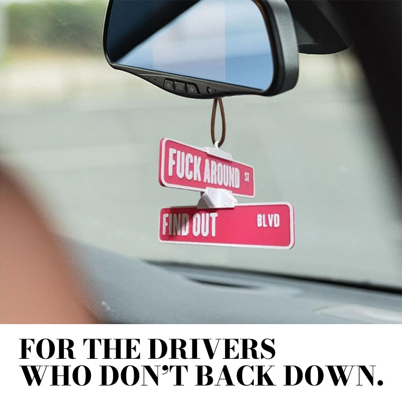 Funny Street Warning Sign Hanger