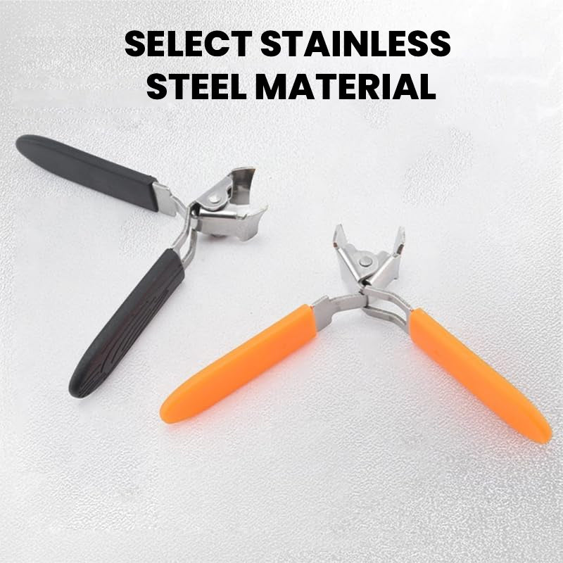 Splash-proof slanted nail clipper