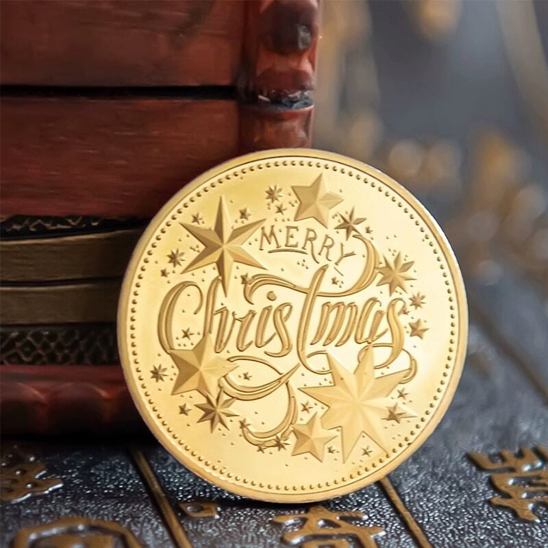 Santa Gold Coins for Christmas Eve Boxes