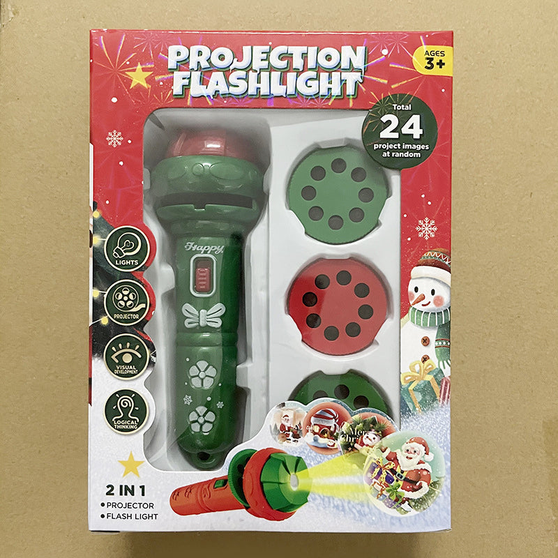 Christmas Projection Flashlight