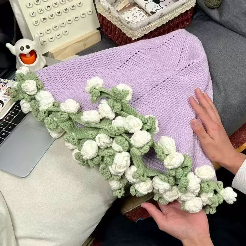 DIY Rose Bouquet Blanket