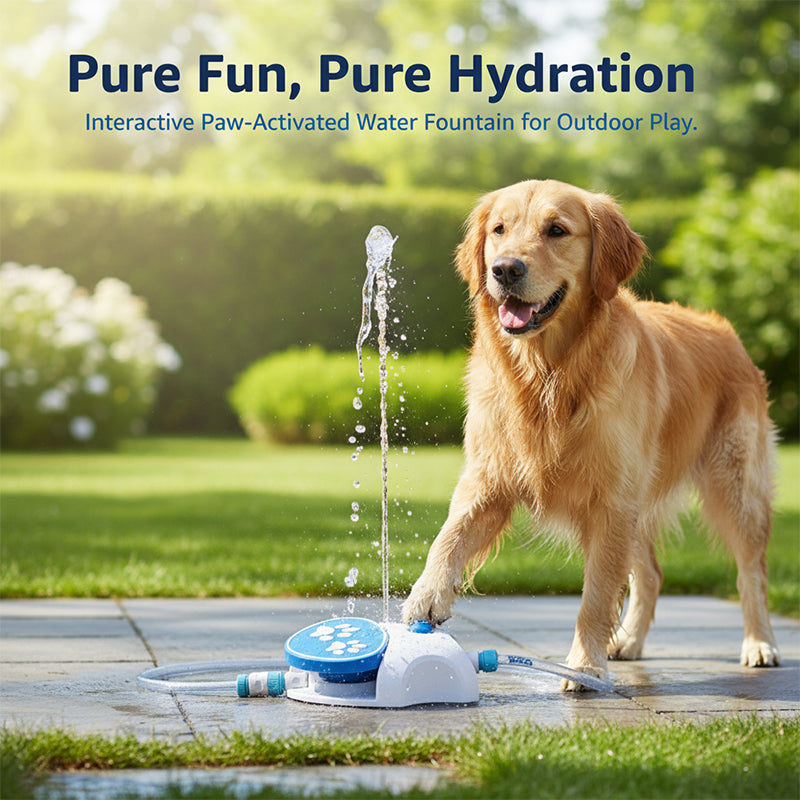 Pet Outdoor Foot-Activated Water Dispenser